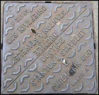 Manhole Cover - with Road Names